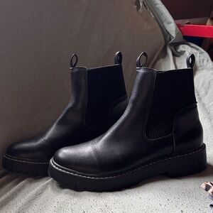 Dolce Vita Black Ankle Boots